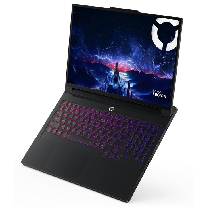 Лаптоп Lenovo Legion Pro 7-16 Ultra 9 275HX 16-инчов с WQXGA OLED дисплей, 240Hz дисплей, 64GB, 2TB твърд диск, операционна система RTX5090