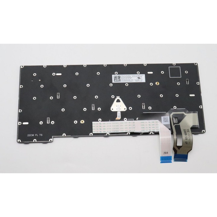 Клавиатура Lenovo CS22, черна, стандартни размери, US English оформление