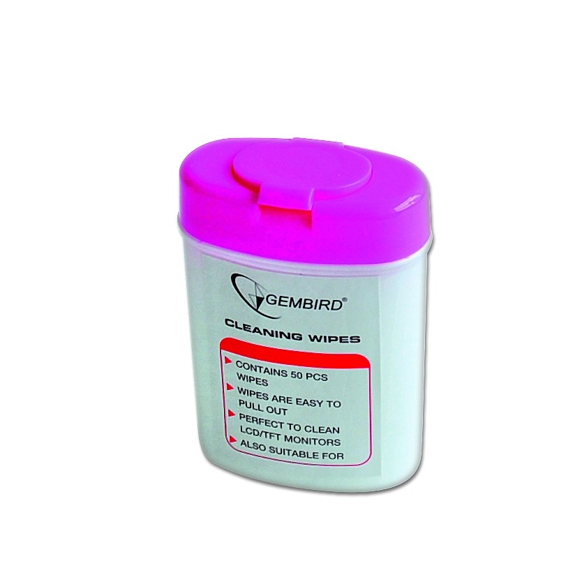 SET CURATARE - servetele GEMBIRD (50 buc) CK-703