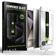Folie pentru Samsung Galaxy S25/Galaxy S24, TitanGlass CrystalHD [Fingerprint Unlock Compatible], W54, Sticla securizata, Privacy