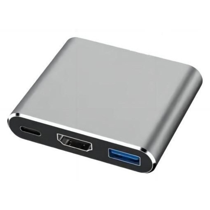 Хъб MicroConnect USB-C, USB 3.0, HDMI, 2x USB-C
