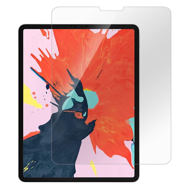 Folie protectie eSTUFF pentru Apple iPad Pro 13 2024/iPad Air 13 2024, sticla securizata Titan Shield