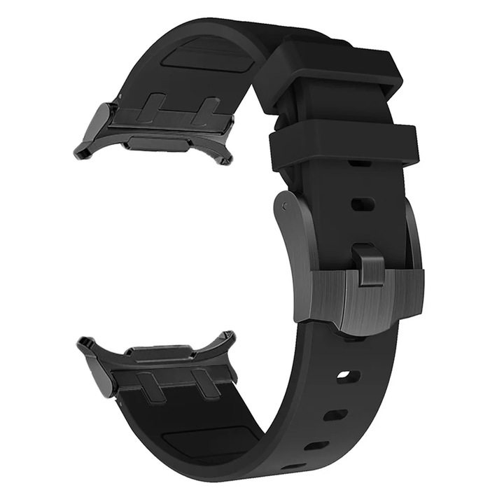 Curea Silicon MTP, pentru Samsung Galaxy Watch Ultra, Negru, 47mm