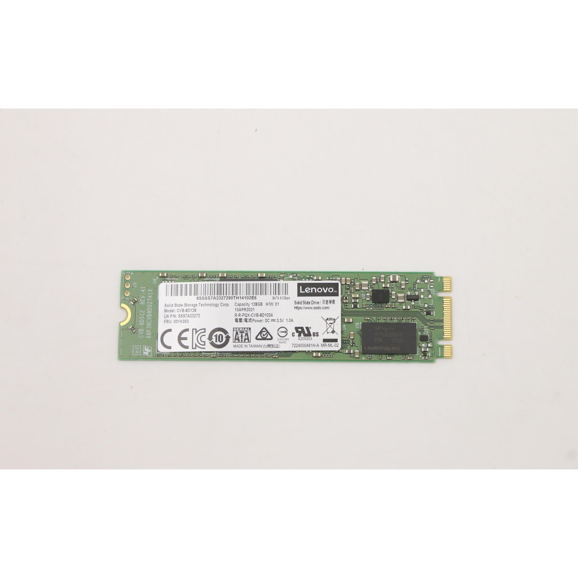 SSD Lenovo ThinkSystem M.2 CV3 128GB, SATA 6Gbps - eMAG.ro