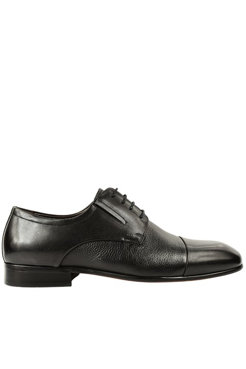 Pantofi eleganti, barbati, CARIBU by OTTER, 3MKD1-16-4A negru, piele naturala 45