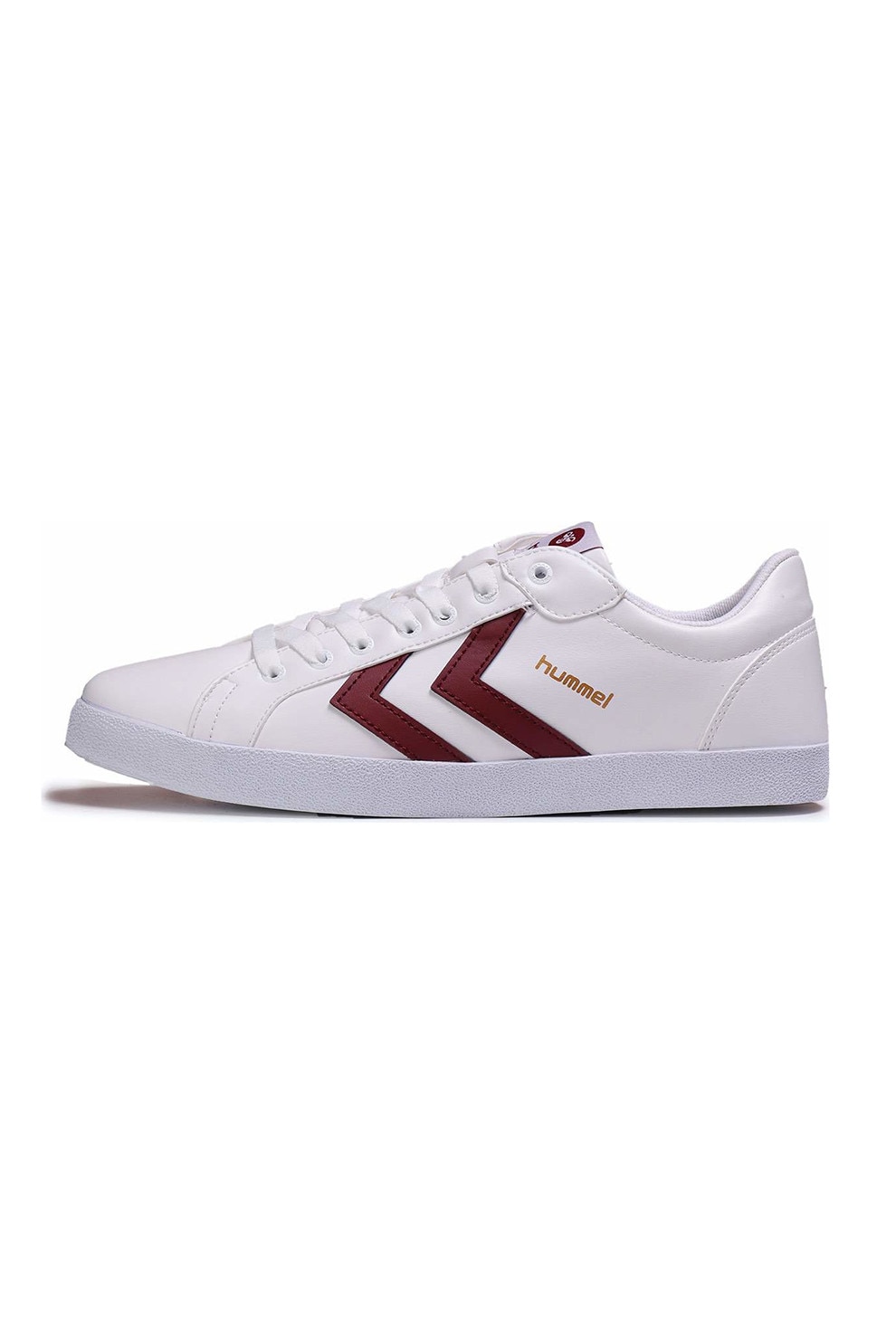 Hummel, Pantofi din piele ecologica, pentru antrenament, Visiniu, 40