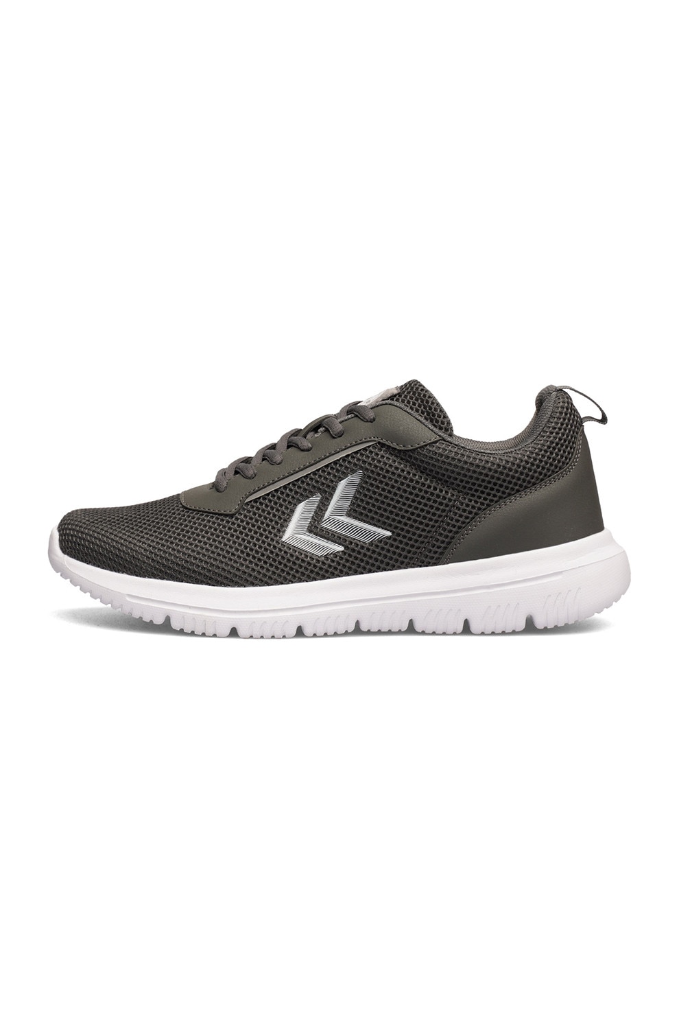 Hummel, Pantofi unisex din plasa, pentru fitness, Gri antracit, 36