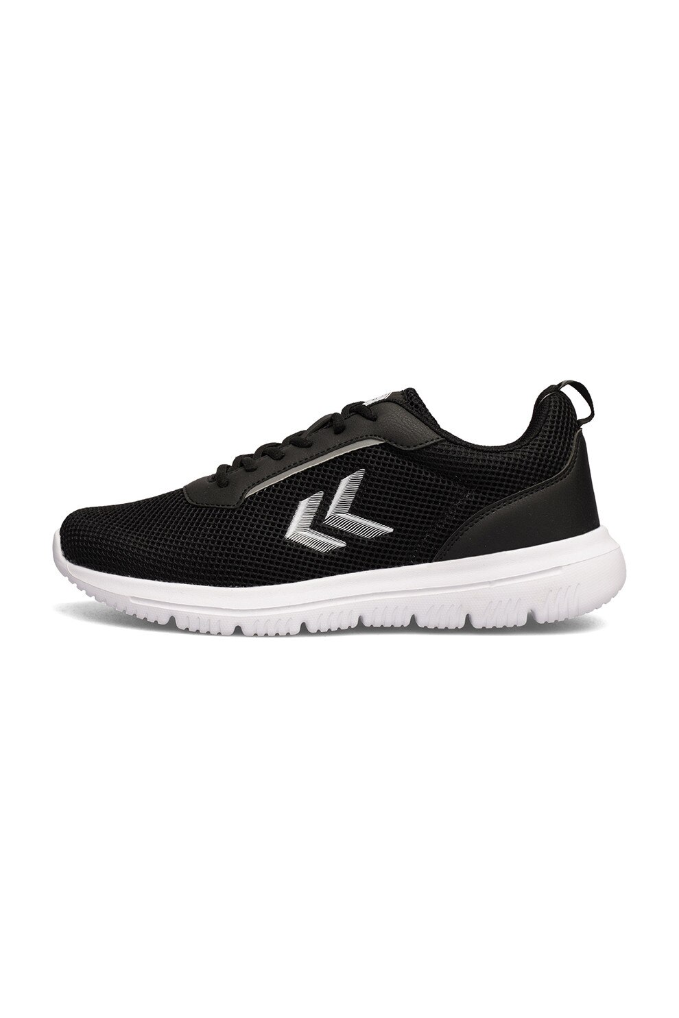 Hummel, Pantofi low-cut din plasa, pentru fitness, Negru, Alb murdar, 36