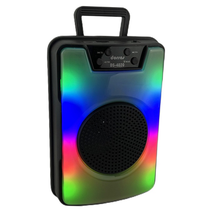 Тонколона Digital One SP01109, Xy-6508, Преносима Bluetooth тонколона, Kараоке, 6 "5", Bезжична, Bлутут, S 1 микрофон, LED, Colorful karaoke sound system