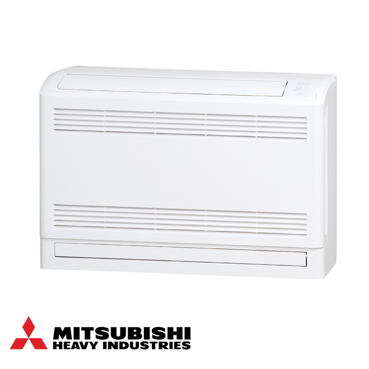 Инверторен климатик Mitsubishi Heavy Industries SRF35ZS-W/SRC35ZS-W, 12000 BTU, 28 м2, А++/А++, Подов, Самопочистваща функция, Бял
