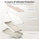 Husa protectie telefon, Silicon, Interior Microfibra, Pentru Samsung Galaxy S25 Plus/S24 Plus Bej