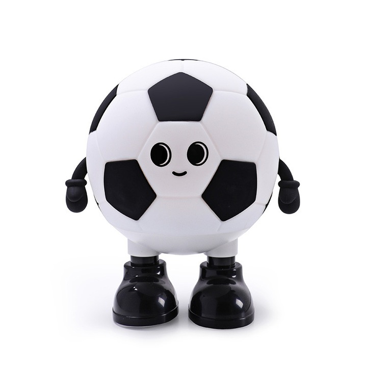 「Lumina de noapte cu forma originala」 cu forma de fotbal, incarcabila, lumina de atmosfera pentru dormitor | Iluminare RGB colorata + reglare a luminii prin atingere + programare cu intarziere, cadou de Craciun, decoratie creativa pentru casa