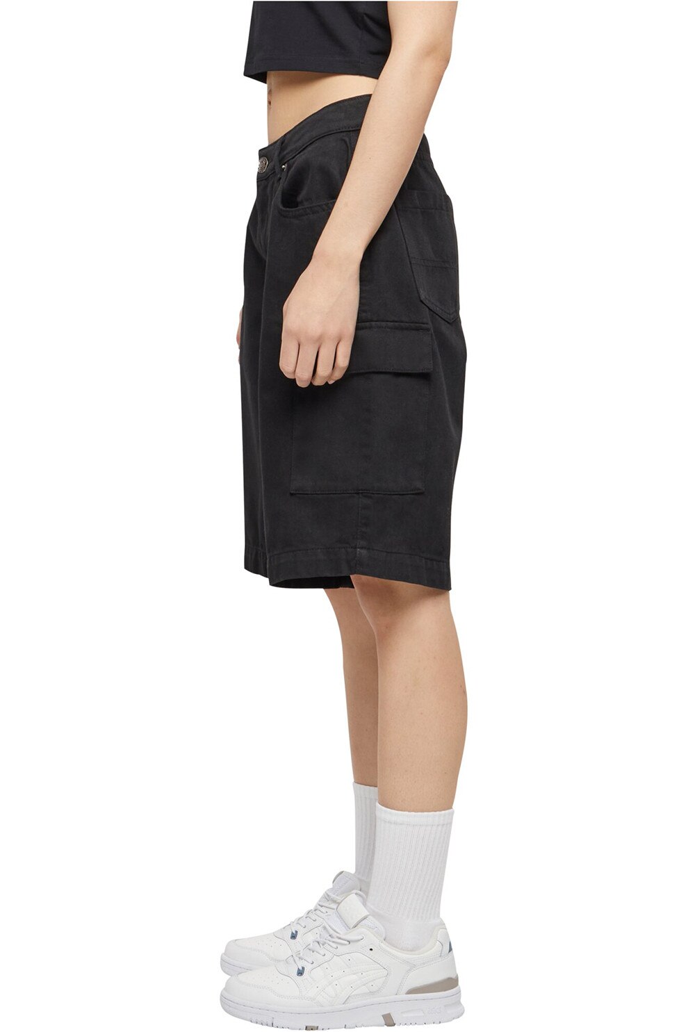 Urban Classics, Pantaloni scurti caro lejeri, Negru, 30 - eMAG.ro