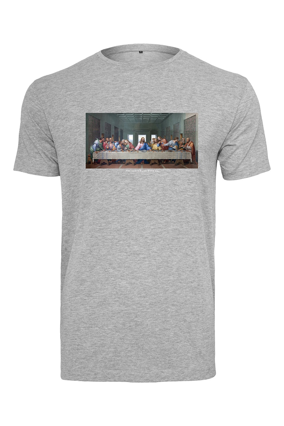 Mister tee, Tricou cu imprimeu, Gri melange, S