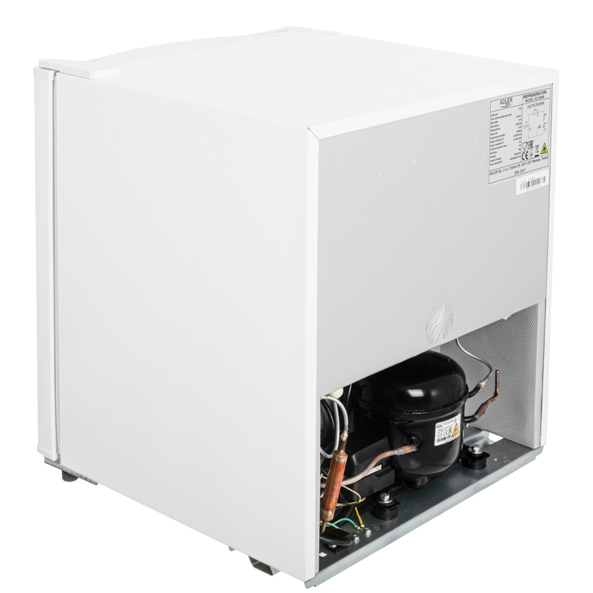 Frigider Sub Blat, Ad 8096, Capacitate 45 L, Reglare A Racirii In 6 Trepte, Dezghetare Manuala, Alb
