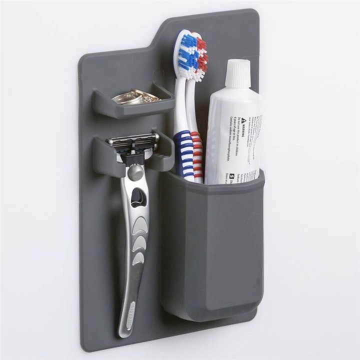 Suport de perete pentru aparatul de ras gri