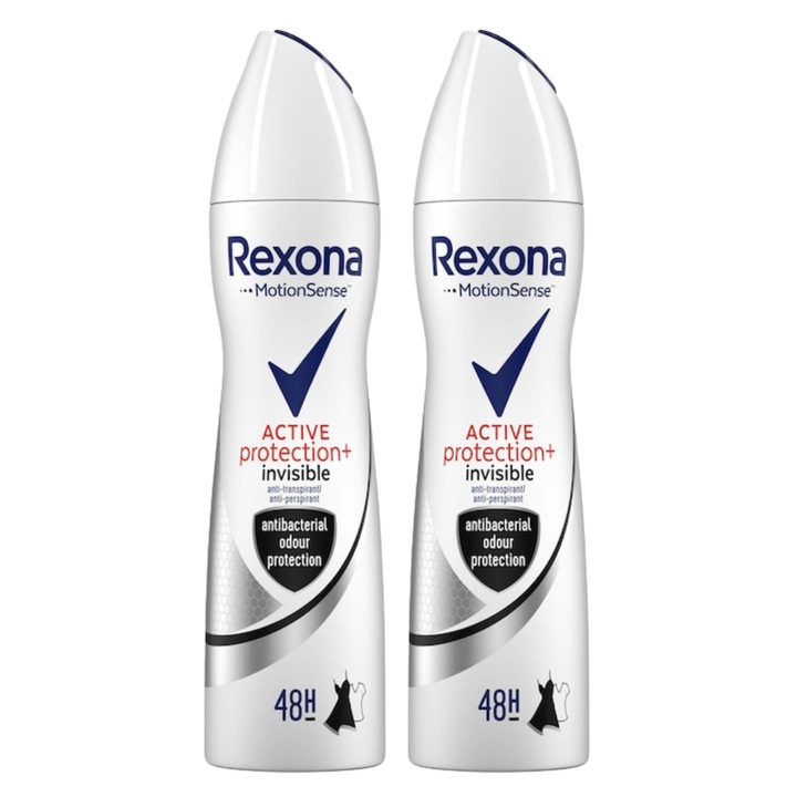 2 db-os Rexona Active Protection+ Invisible dezodor szett, 150ml
