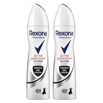 Set 2x Deodorant Rexona Active Protection+ Invisible, 150ml