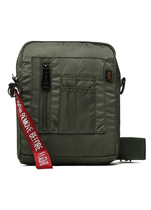 Saszetka férfi, Alpha Industries, 196924, zöld, szövet