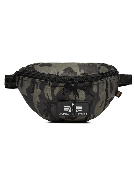 Alpha Industries táska, 198912, fekete/zöld, textil