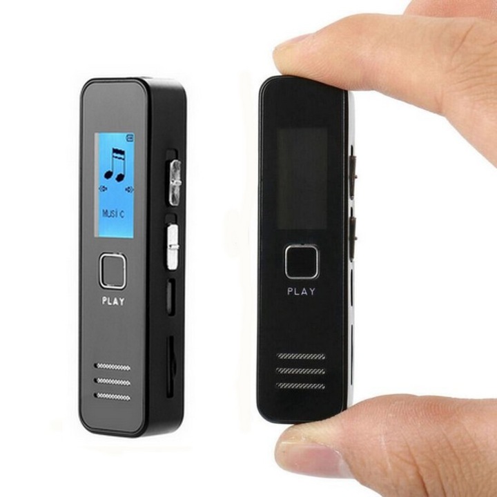 Mini Reportofon SkyTechs® autonomie 17 ore MP3 Player