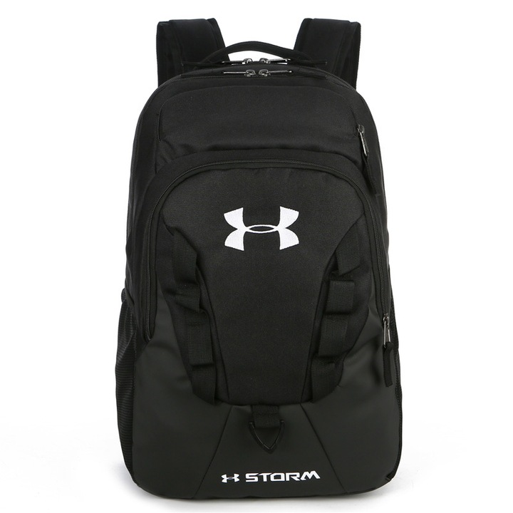 Rucsac impermeabil pentru barbati Under Armour, geanta sport pentru scoala, rucsac pentru laptop, negru