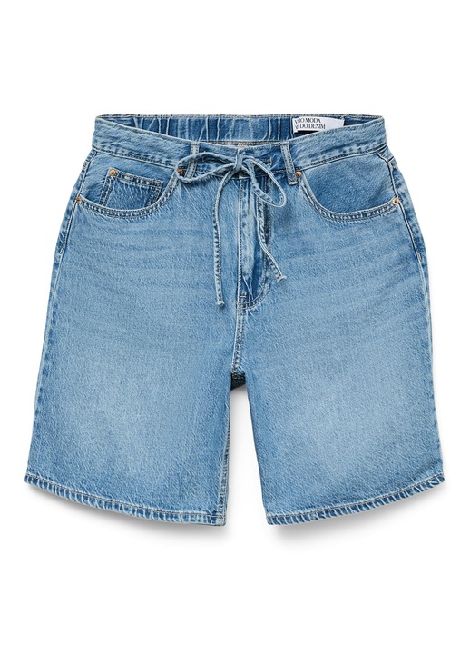 Vero Moda noi farmer rovidnadrag, 10326196, Pamut/Lyocell, Kek, Kék