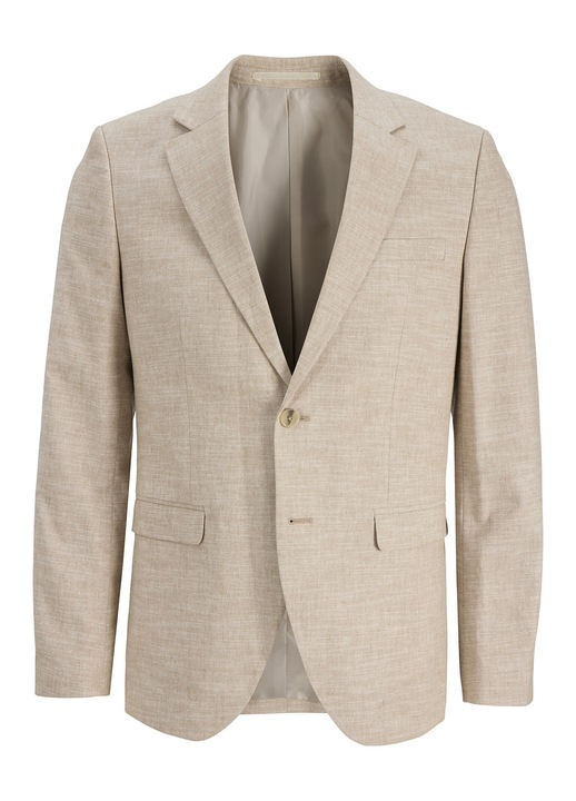 Мъжко яке Jack Jones, 12228721, Лен/Памук, Бежово, Бежов, 46