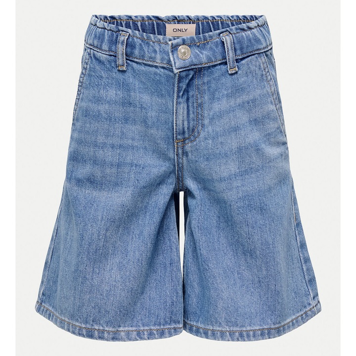 Kids Only lanyka farmer rovidnadrag, 15341488, Pamut, Kek, Kék