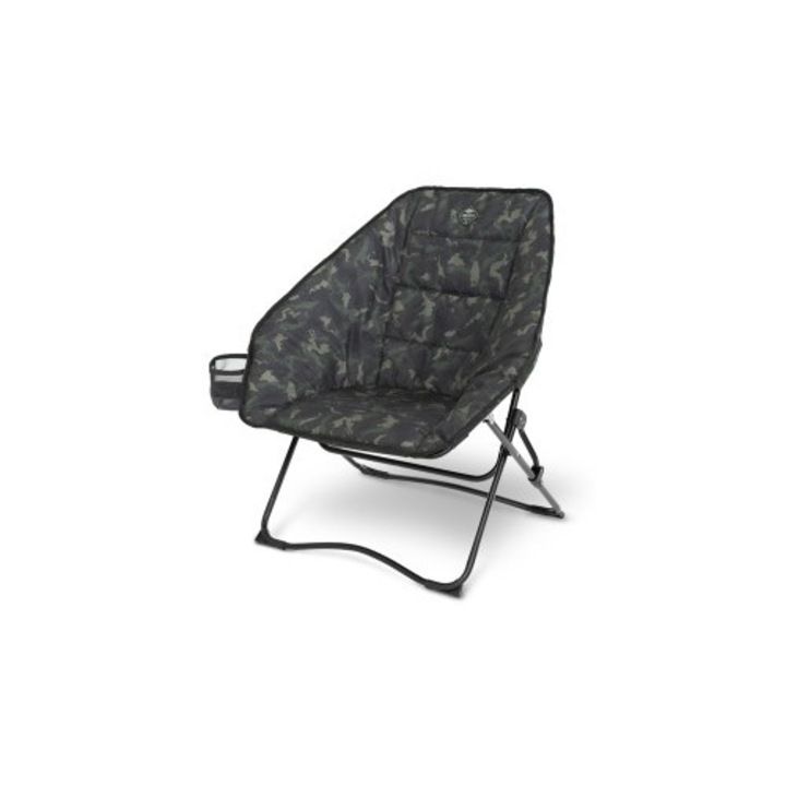 Рибарски стол Delphin HEXIO Banx, 45x45x65 см, сгъваем, камуфлажен