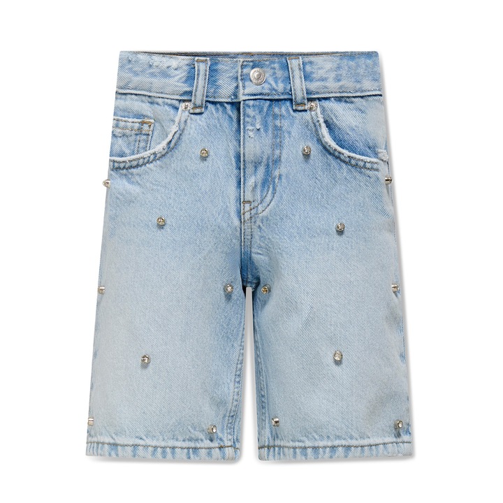 Kids Only lanyka farmer rovidnadrag, 15345159, Pamut, Kek, Kék