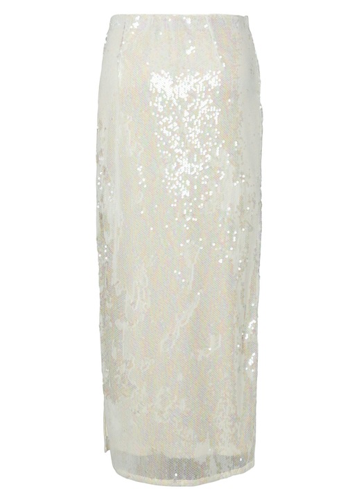 Fusta, Yas, MESTEACAN, 100% poliester, Ecru