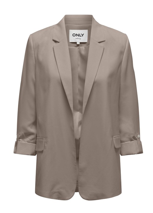Дамско сако Only, 15310948, Рециклиран полиестер/Полиестер, Бежово, Бежов