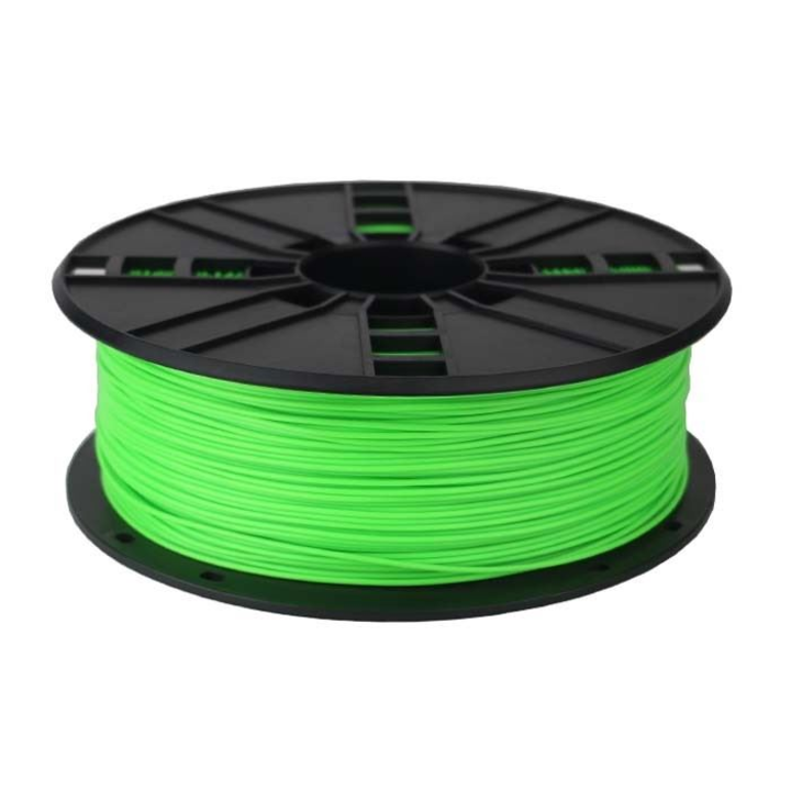 Gembird PLA filament 1.75mm, 1kg fluoreszkáló zöld (3DP-PLA1.75-01-FG) (3DP-PLA1.75-01-FG)