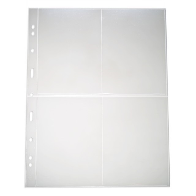Set folii Leuchtturm, GRANDE2CT , 150mn, pentru carti postale - colectibile de hartie