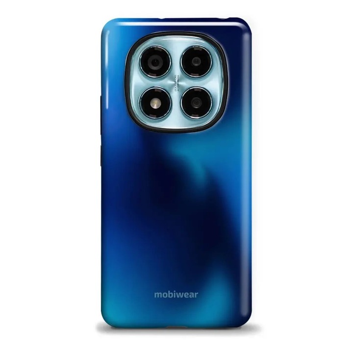 Husa telefon Mobiwear Elite Pro, Xiaomi Redmi Note 14 Pro 4G, rezistenta la socuri si zgarieturi, albastra, set 1 husa