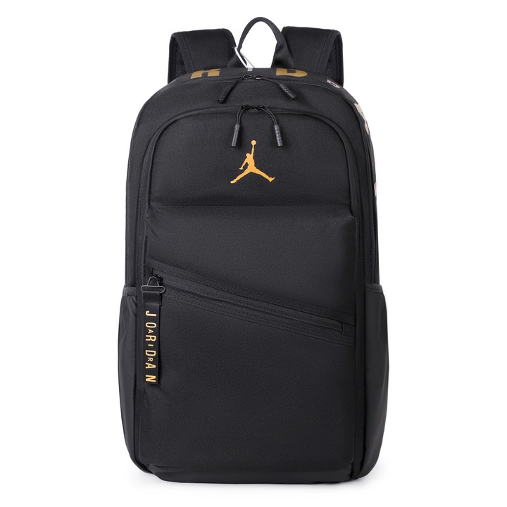 Hátizsák Nike JORDAN Air Patrol, 20-35L, fekete és arany