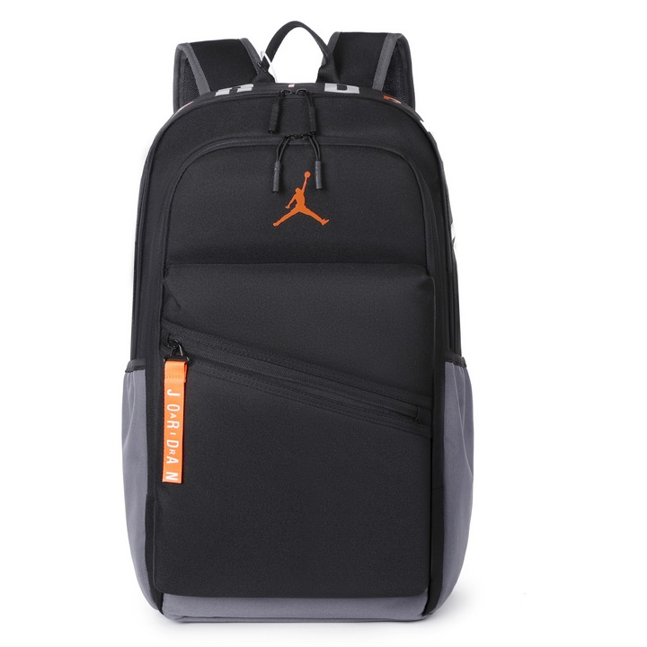 Nike JORDAN Air Patrol hátizsák, 20-35L, fekete és narancssárga