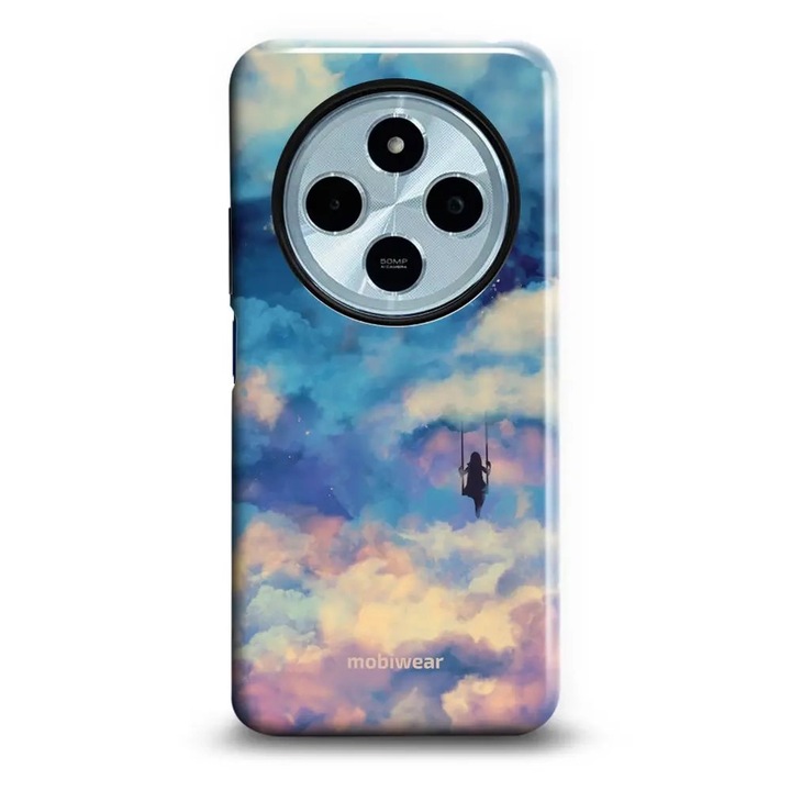 Mobiwear Elite Pro strapabíró tok Xiaomi Redmi 14C / Poco C75 készülékhez, többszínű, 2 rétegű védelem