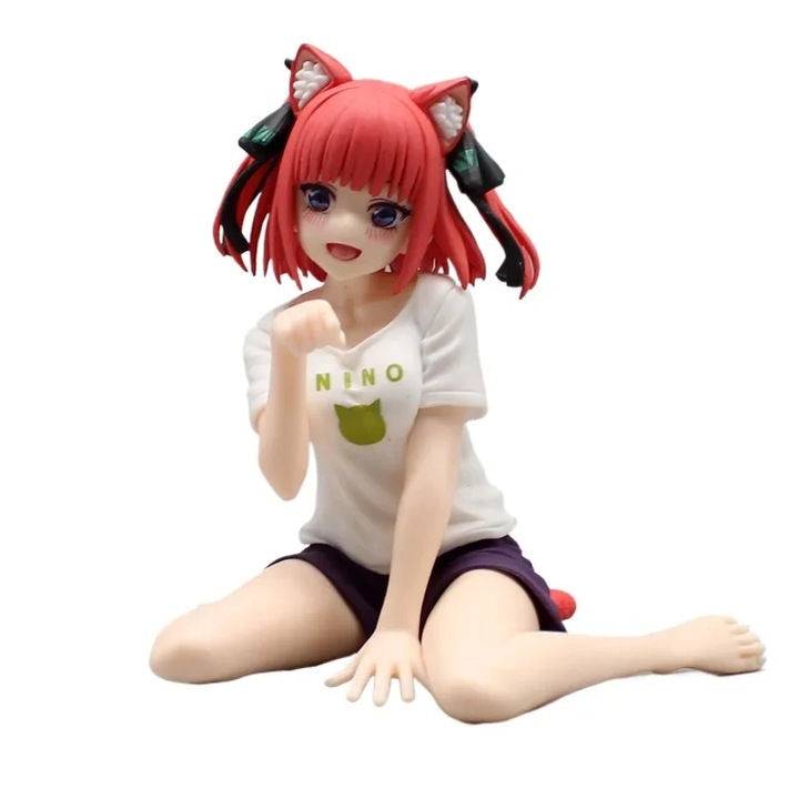 Аниме фигурка Накано Нино 10 см, PVC, украса за бюро, подарък за рожден ден