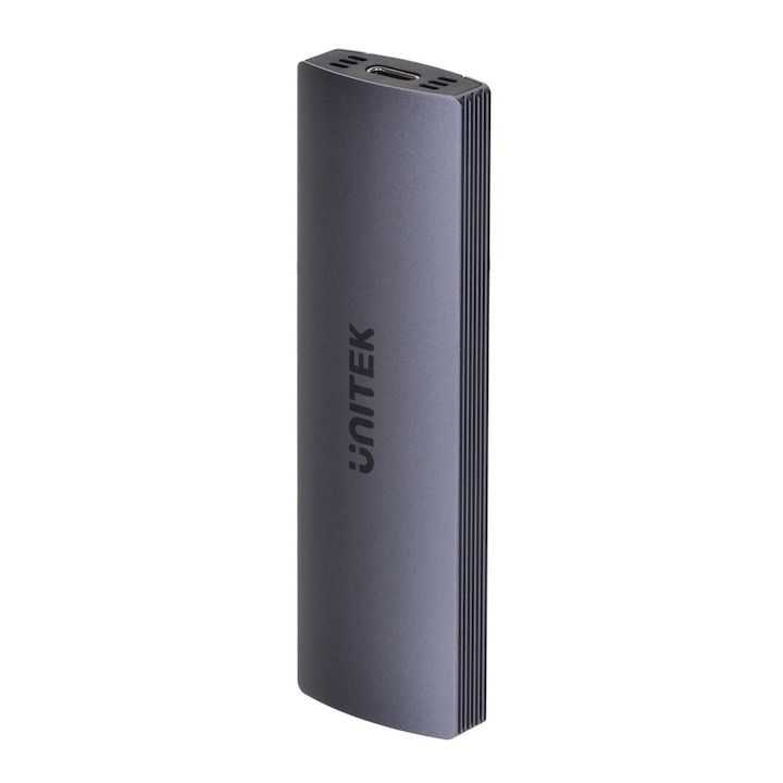 Carcasa Unitek S1230A M.2 NVMe/SATA, metalica, gri, 10 Gbit/s, 13,1x32,4x107mm
