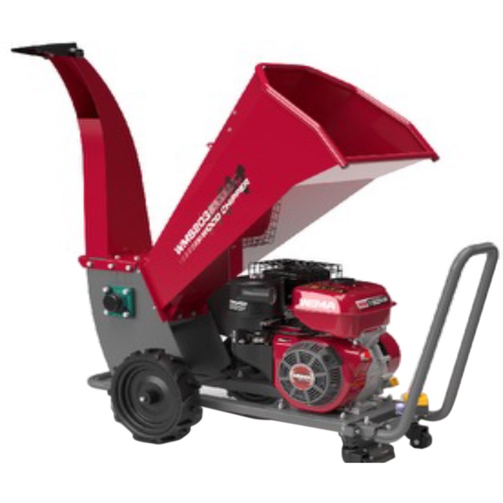 Tocator de crengi Weima WMS 203, motor 13.6 CP, benzina, diametru maxim tocare 100mm, roti transport 5.00-9