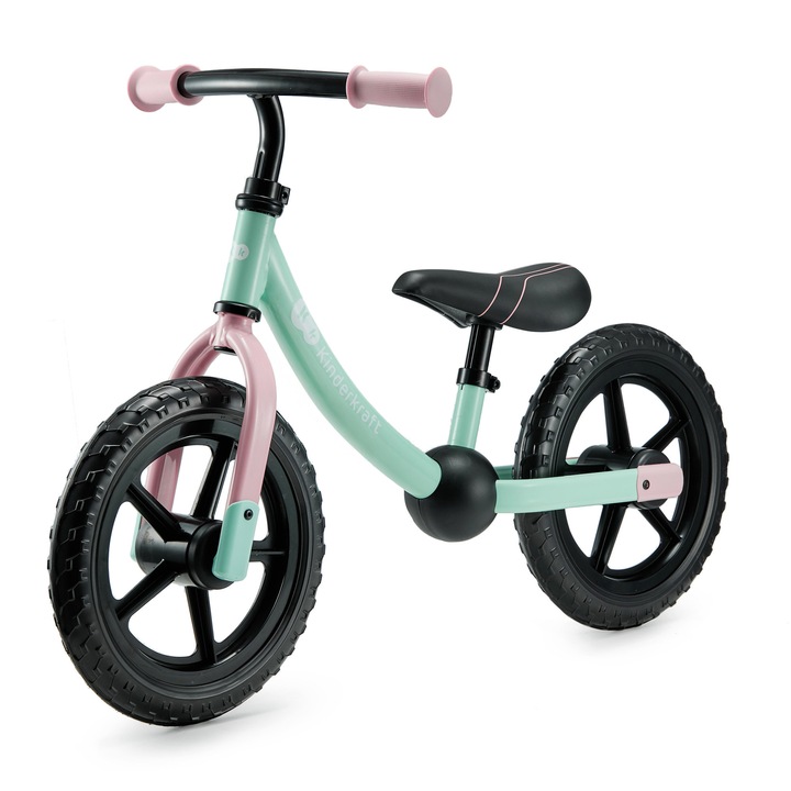 Kinderkraft колело за баланс 2WAY NEXT OFFROAD CANDY MINT