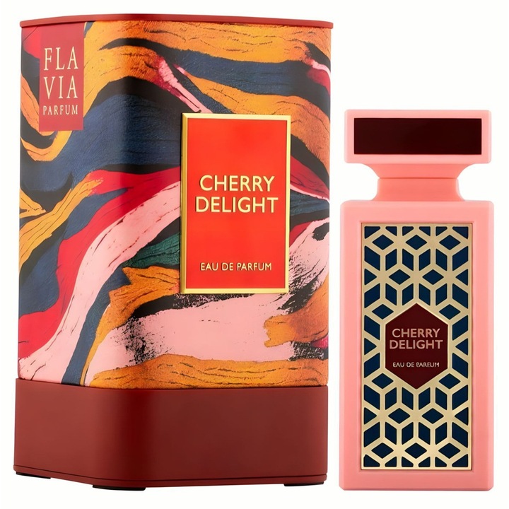 Унисекс парфюм Flavia Cherry Delight 90ml, гурме, флорални нотки