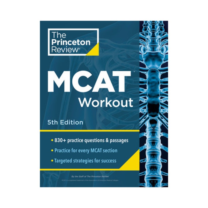 Princeton Review Mcat Workout, 5th Edition: 830+ Practice Questions & Passages For Mcat Scoring Success - The Princeton Review