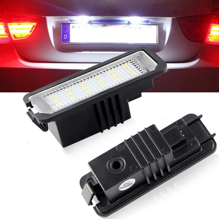 Set 2 Lampi LED Numar Auto, 4014 SMD, 12V