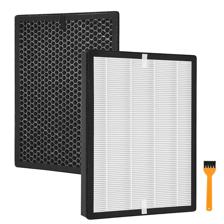 Filtru AC4158 2 in 1 hepa carbon de la Yue1vbao compatibile cu purificatorul Philips Air Purifier AC4080 (AC4080/10)