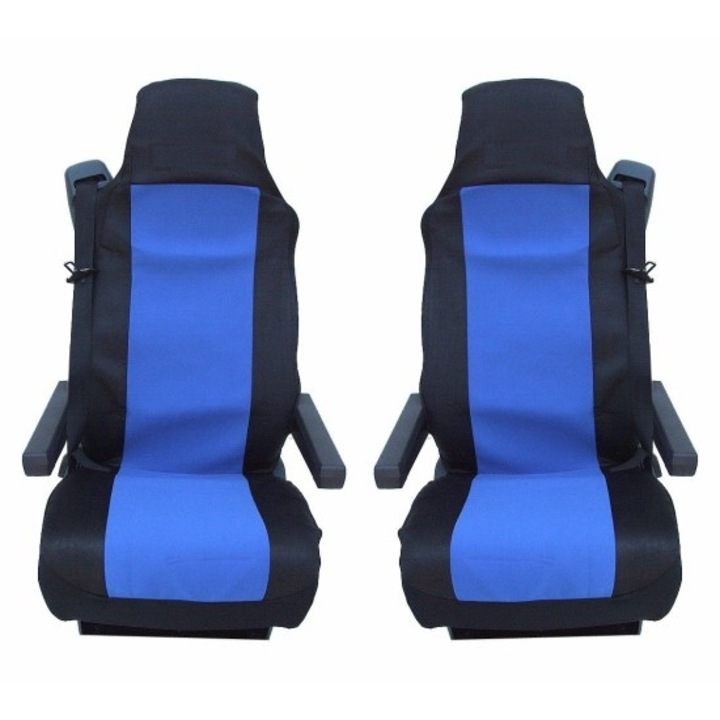 Huse de scaun pentru Volvo model FL FE FM16 FH16 FH12, Albastru