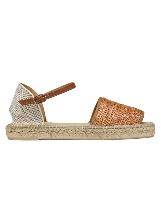 Geox Női Espadrillák, D55V0B-02MLM, Textil, 36 EU, Barna