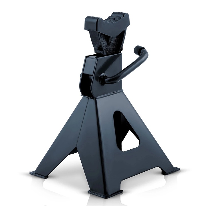 Autóemelő bak készlet, rozsdamentes acél, gumi védőbetétekkel, állítható magasság 260–400 mm, 3 tonna, 2 db